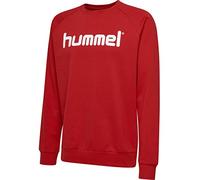 hummel Uomo Hmlgo Cotone Logo Sweatshirt, Vero Red, XL EU