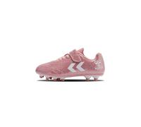 hummel Velcro Turf, Soft Ground, Firm Ground Top Star Calcio Bambini, Rosa da Sposa, 35 EU