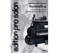 Hummelflug / Flight of the bumble-bee / Le vol du bourdon pour ensemble de salon (Partition de piano et voix)
