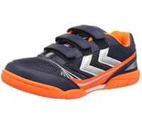 HummelHUMMEL Root Velcro JR - Scarpe Sportive Indoor Unisex - Bambino, Grigio (Grau (Graphite 2786)), 26