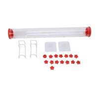 Hummingbird alimentatore trasparente 40 cm Finestra che beve per la pipa per i bambini di compleanno per le vacanze