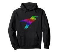Hummingbird Bird Watcher Flower Wildlife Nature Nectar Felpa con Cappuccio
