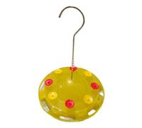Hummingbird Feeder, Bird Station, Garden Decor, PP Material, 8.07x2.36 inches, 8-Port Design, Ant Bee Resistant for Outdoor Feeding, Backyard Use, Yard Hanging, Nature Watching