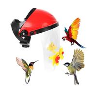 Hummingbird Feeder Hat, Lightweight Wearable Flower Helmet, 28 x 25 cm, 11,02 x 9,84 cm, Wild Birdwatching, Mani - Feeding for Men and Women