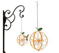 Hummingbird Feeder, Vibrant Feeding Station with Weather-Resistant Build, and Seed Dispenser, 3D Perch Alignment with Modern Style, Garden Tool for Orioles and Hummingbirds