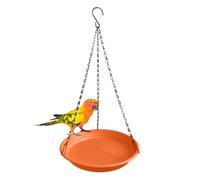 Hummingbird Feeders for Outdoors - ABS Iron 22 x 3 cm Basin, 40 cm Chain | Hangable Candy Color Feeder with Easy Fill, Outdoor Garden, Backyard Use | Bird Feeding Station Yard, Patio