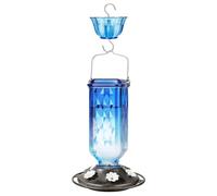 Hummingbird Feeders For Outdoors - Leak-Proof Hummingbird Food Supply Garden Decor | Hangable Bird Feeder With Perch For Outdoor, Park, Yard