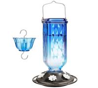 Hummingbird Feeders Outdoors, Ant And Bee Proof Bird Feeder, Leak Resistant Hanging Dispenser, Hummingbird Friendly Accessories For Garden, Patio, Yard, Balcony, Outdoor