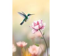 Hummingbird Looking For A Sweet Treat Journal: a LINED notebook for self-expression