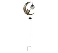 Hummingbird Moon Solar Garden Stake Light - Moon Solar Path Lamps