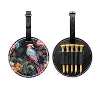 Hummingbird of Prey - Borsa portaoggetti per tee da golf, design portatile, facile da organizzare
