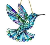 Hummingbird Suncatchers - Window Hanging | Acrylic Sun Catchers | Portable Hummingbird Decorations Suncatchers, Colorful & Vibrant Suncatchers, Add A Touch of Nature and Color to Your Space