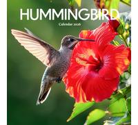 Hummingbirds 2026 Calendar: Colorful Birds and Nature Photography