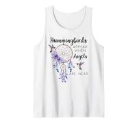 Hummingbirds Appear When Angels Are Near Hummingbird Purple Canotta