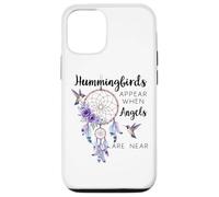 Hummingbirds Appear When Angels Are Near Hummingbird Purple Custodia per iPhone 12/12 Pro