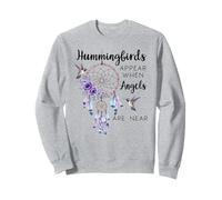 Hummingbirds Appear When Angels Are Near Hummingbird Purple Felpa