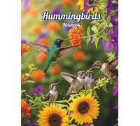 Hummingbirds Notebook: Birds 007/8.5x11/::