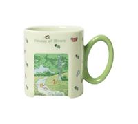 HUMOCHUSON Tazza Cappuccino Tazza Da Caffè Quadrata In Ceramica Con Stampa Di Gatti E Cani Delle Quattro Stagioni, 380 Ml