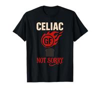 Humor Allergy Life senza glutine Celiac Pride No Wheat Style Maglietta