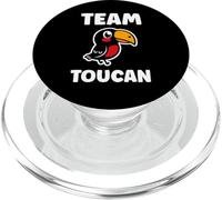 Humor animals toucan toco simple bird Team toucan PopSockets PopGrip per MagSafe