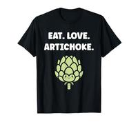 Humor artichokes minimalist vegetable eat love artichoke Maglietta