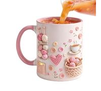 Humor Drink Mug, Ceramic Coffee Cup Gift, 350ml Playful Desk Vessel with Inspired Texture Art, Decorative Beverage Container Piece, Quirky Mug with Creative Style Finish, Daily Drinkware for Dorm