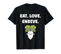 Humor endive minimalist vegetable quote eat love endive Maglietta