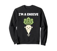 Humor endive minimalist vegetable simple i'm a endive Felpa