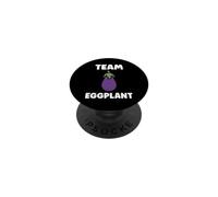 Humor food eggplant simple team eggplant PopSockets PopGrip Adesivo