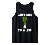 Humor leek minimalist vegetable can't talk i'm a leek Canotta