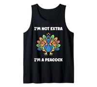 Humor peacock animals minimalist simple i'm a peacock Canotta