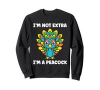 Humor peacock animals minimalist simple i'm a peacock Felpa