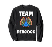 Humor peacock animals minimalist simple team peacock Felpa