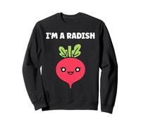 Humor radishes minimalist vegetable simple i'm a radish Felpa