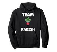 Humor radishes minimalist vegetable simple team radish Felpa con Cappuccio