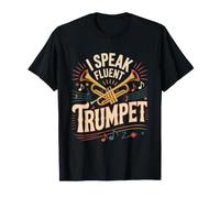 Humor Shirts I Speak Fluent Tromba Music Maglietta