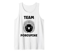 Humor Simple Minimalist Cute Rodent Team Porcupine Canotta