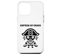 Humor skull pirates minimalist simple captain pirate Custodia per iPhone 12 Pro Max