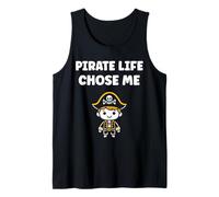 Humor skull pirates minimalist simple quote life pirate Canotta