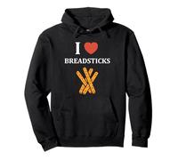 Humor Small Bread Breadstick Simple i Love Breadsticks Felpa con Cappuccio