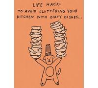 Humor Us Greeting Cards: Just for Laughs - Life Hack (Pack of 6)