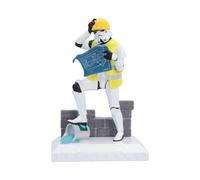 Humorous Original Stormtrooper Collectible Figurine (Brick Wall 18cm)