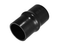 Hump - Tubo dritto in silicone per refrigerante, diametro interno 25-102 mm, lunghezza 102 mm, nero, universale, per sistema di raffreddamento intercooler auto (63 mm ID)