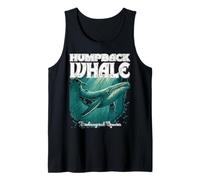 Humpback Whale Specie in ESTINZIONE Salvare Il Mare dei giganti delle Balene Canotta