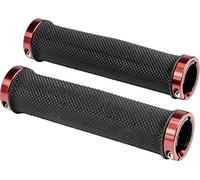 X-Tasy manopole MTB RSK-09-2 LOCKING nero-rosso