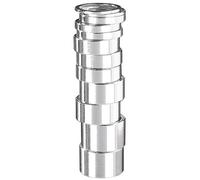Humpert Spacer Alluminio 1 1/8 Argento 15 mm