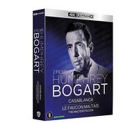 Humphrey bogart - coffret 2 films : casablanca + le faucon maltais 4k ultra hd