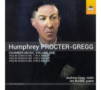 Humphrey Procter-Gregg Humphrey Procter-Gregg: Chamber Music - Volume 1 (CD)