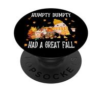 Humpty Dumpty ha avuto una grande stagione autunnale del Ringraziamento autunnale PopSockets PopGrip Adesivo