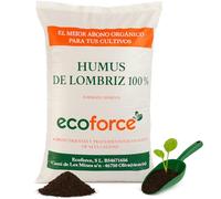 Humus di Lombrico Biologico 40 L Certificato | Concime Organico per Piante e Orto | Migliora la Struttura del Suolo e Favorisce lo Sviluppo Vegetativo